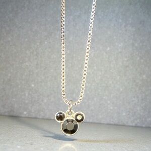 Mickey Mouse Silver Necklace Pendant